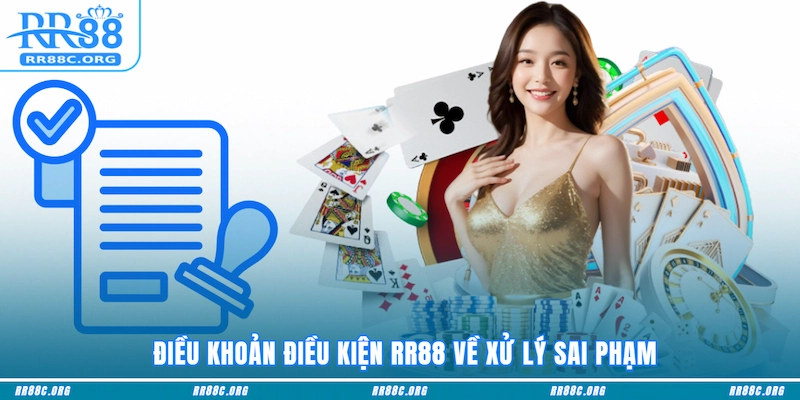 Điều khoản điều kiện RR88 về xử lý sai phạm
